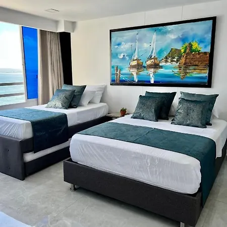 Apartamento Con Vista Al Mar Y Al Apartamento Cartagena